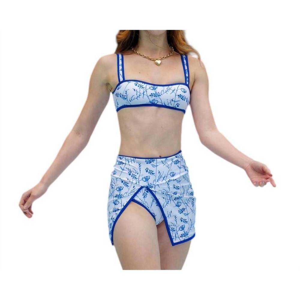 NEW PORSHIA BY PORSHIA BANKS shi bikini set in multi